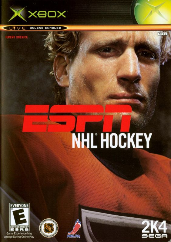 ESPN NHL Hockey box art for Xbox